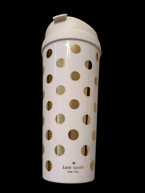 Kate spade polka dot thermal tumbler - NWOT